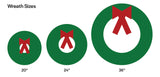 Large 36" Holiday Wreath - Local Pick-Up Only