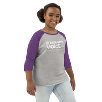 Raising My Voice Youth Baseball Shirt